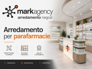 Arredamento per Parafarmacie - Consulenza, progettazione e realizzazione